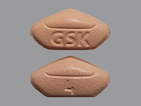 Pill GSK 4 Orange Five-sided is Avandia