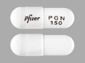 Pill Pfizer PGN 150 is Lyrica 150 mg