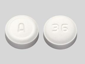 Pill A 36 White Round is Mirtazapine (Orally Disintegrating)