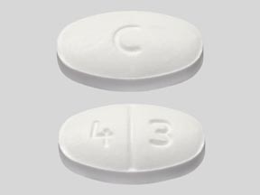 Pill C 4 3 White Oval is Torsemide