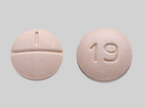 Pill I 19 Peach Round is Venlafaxine Hydrochloride