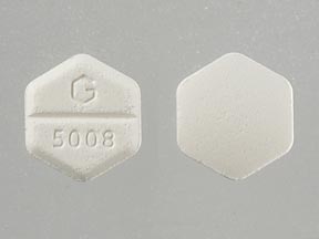 Pill G 5008 White Six-sided is Misoprostol