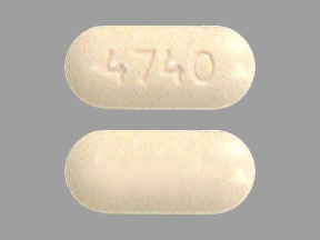 Pill 4740 Beige Capsule/Oblong is Citalopram Hydrobromide