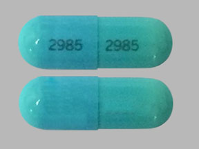 Doxycycline hyclate 100 mg 2985 2985