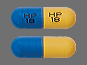 Tetracycline hydrochloride 500 mg HP 18 HP 18
