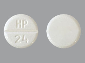 HP Pill (White/Round) - Identifier -