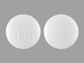 Metformin hydrochloride 850 mg H 103
