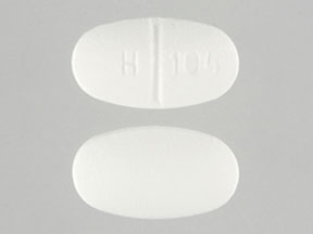 Metformin hydrochloride 1000 mg H 104