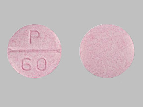 Propranolol hydrochloride 60 mg P 60