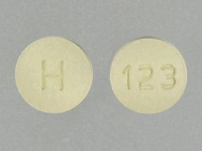 Ropinirole hydrochloride 1 mg H 123