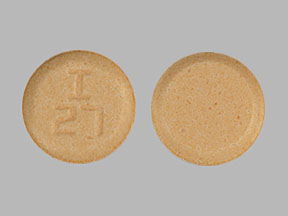 Pill I 27 Orange Round is Hydrochlorothiazide