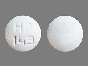 Pill HP 149 White Round is Acarbose