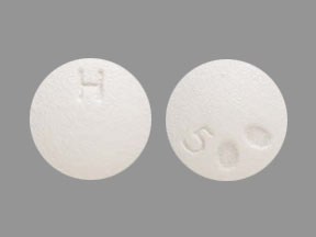 Hydroxyzine hydrochloride 10 mg H 500