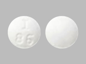 Pill I 86 White Round is Desipramine Hydrochloride