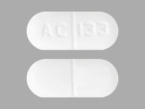 Pill AC 133 White Capsule-shape is Modafinil