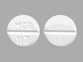 Pill MCR 117 is Glycopyrrolate 1 mg