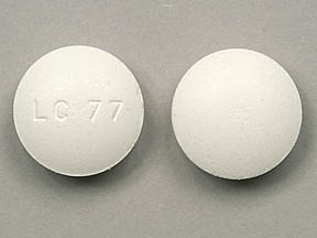 Pill LC 77 White Round is Levocarnitine