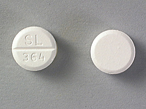 Pill SL 364 White Round is Chlorthalidone