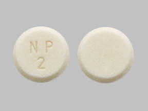 Pill NP 2 White Round is Rayos