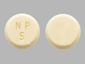 Pill NP 5 Yellow Round is Rayos