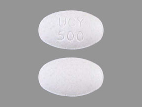 Pill UCY 500 is Buphenyl 500 mg