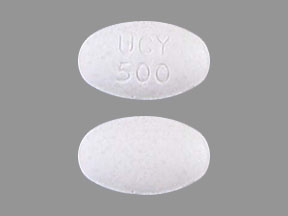 Pill UCY 500 is Buphenyl 500 mg