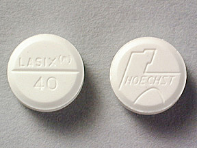 Pill LASIX® 40 HOECHST is Lasix 40 mg