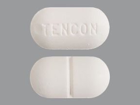 Pill TENCON is Tencon acetaminophen 325 mg / butalbital 50 mg