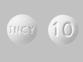 Pill INCY 10 White Round is Jakafi
