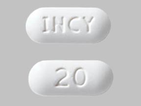 Jakafi 20 mg INCY 20