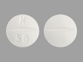 Metoprolol succinate extended-release 50 mg N 50