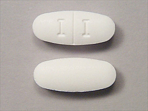 Pill I I White Oval is Visicol