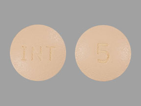 Pill INT 5 Yellow Round is Ocaliva