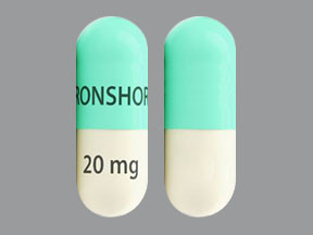 Pill IRONSHORE 20 mg Green & White Capsule/Oblong is Jornay PM