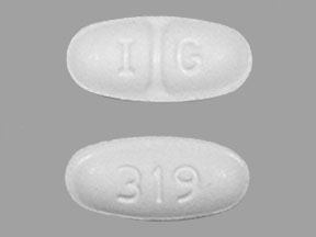 Pill I G 319 White Oval is Benztropine Mesylate