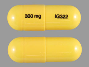 Gabapentin 300 mg IG322 300 mg