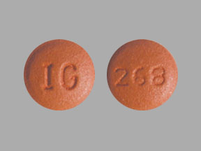 Quinapril hydrochloride 10 mg IG 268