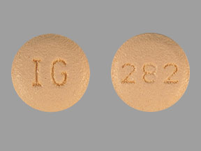 Cyclobenzaprine hydrochloride 5 mg IG 282