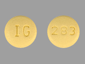 Cyclobenzaprine hydrochloride 10 mg IG 283