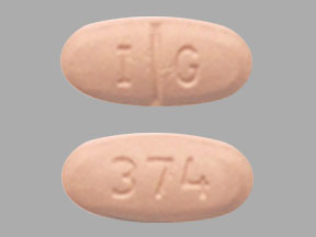 Hydrochlorothiazide and quinapril hydrochloride 12.5 mg / 10 mg I G 374