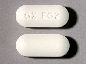 Pill GX EG2 White Capsule/Oblong is Ceftin