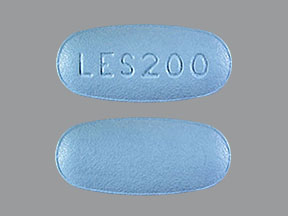 Pill LES200 is Zurampic 200 mg