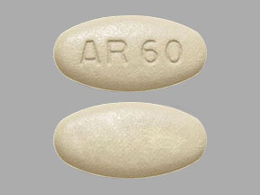 Pill AR 60 is Erleada 60 mg