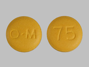 Nucynta tapentadol 75 mg (O-M 75)
