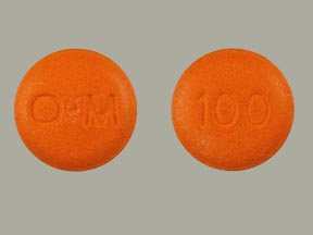 Pill O-M 100 Orange Round is Nucynta