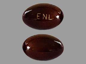 Pill ENL Brown Capsule-shape is Enbrace HR