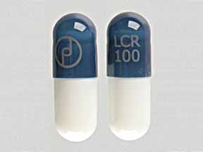 Luvox CR 100 mg LOGO LCR 100