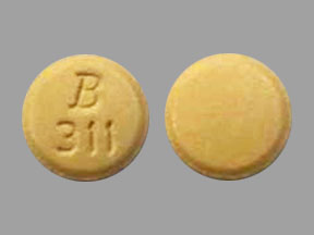 Pill B 311 Beige Round is Doxycycline Hyclate