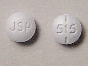 Pill JSP 515 Purple Round is Levothyroxine Sodium