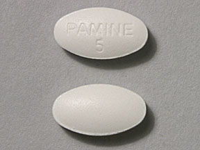 Pill PAMINE 5 is Pamine Forte 5 mg